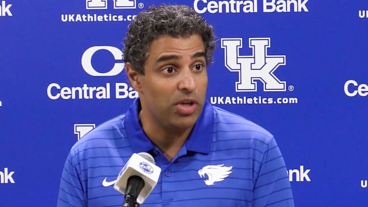 THUMBNAIL ONLY! Kentucky football Offensive Coordinator Bush Hamdan talks about QB Cutter BoleyAug. 1,, 2025.