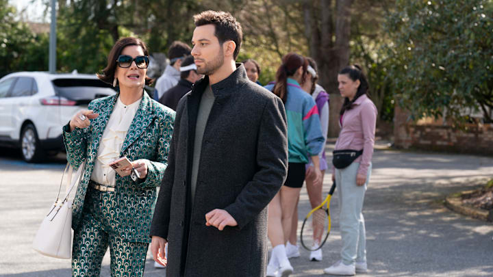“P.I.’s Wide Shut” – While Margaret helps Susan serve justice for a tennis coach accused of drugging a teen athlete, Todd and Lyle embark on an epic office prank war, on the CBS Original drama SO HELP ME TODD, Thursday, May 2 (9:01-10:00 PM, ET/PT) on the CBS Television Network, and streaming on Paramount+ (live and on-demand for Paramount+ with SHOWTIME subscribers, or on-demand for Paramount+ Essential subscribers the day after the episode airs)*.Network. Pictured: Marcia Gay Harden as