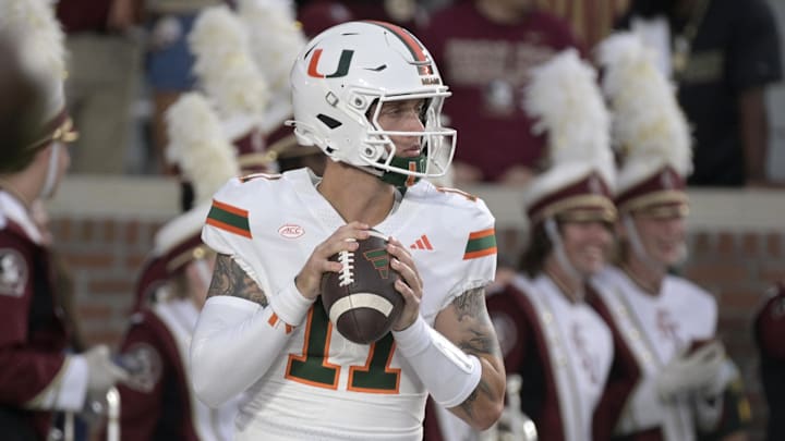 Miami Hurricanes quarterback Carson Beck is now the co-favorite to win the Heisman.