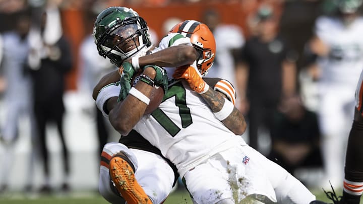 Garrett Wilson notched 102 receiving yards on 14 targets in the Jets' Week 2 win over Cleveland