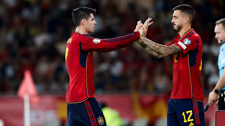 Spain  v Scotland -EURO Qualifier