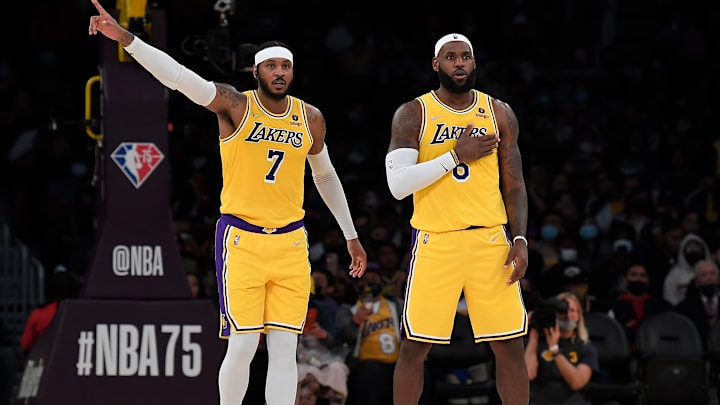 Carmelo Anthony y LeBron James por primera vez defenderán al mismoe equipo en la NBA