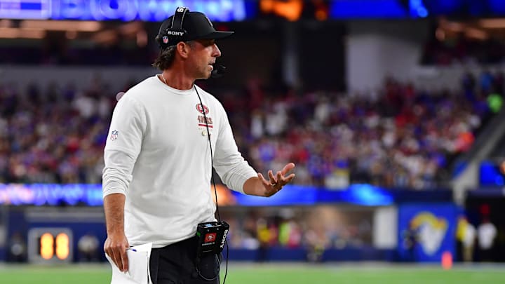 San Francisco 49ers head coach Kyle Shanahan.