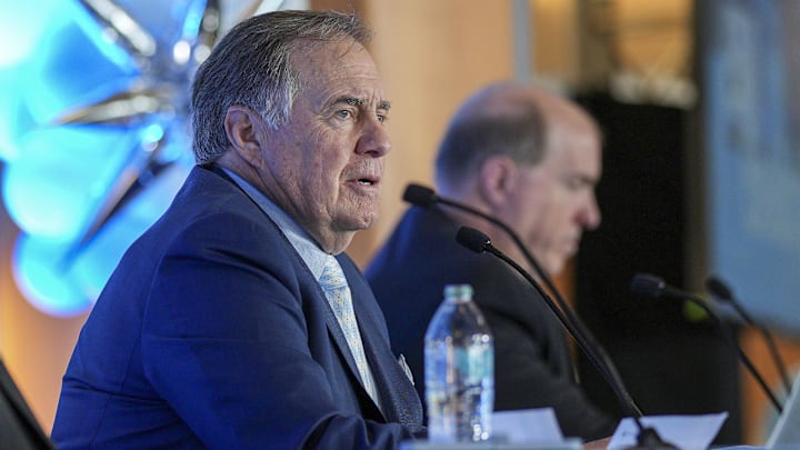 UNC football head coach Bill Belichick