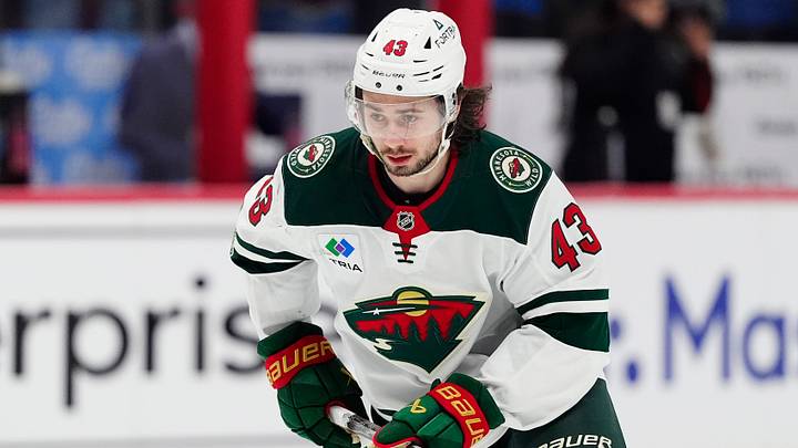 Minnesota Wild defenseman Quinn Hughes (43): Ron Chenoy-Imagn Images Minnesota Wild defenseman Quinn Hughes (43): Ron Chenoy-Imagn Images