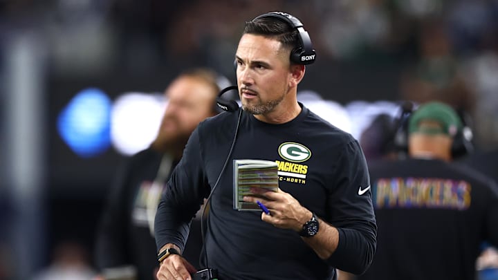 Green Bay Packers head coach Matt LaFleur