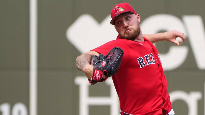 Feb 26, 2026; Fort Myers, Florida, USA; Boston Red Sox pitcher Garrett Crochet (35) throws a pitch in the first inning against the Tampa Bay Rays at JetBlue Park at Fenway South. Mandatory Credit: Jim Rassol-Imagn Images Feb 26, 2026; Fort Myers, Florida, USA; Boston Red Sox pitcher Garrett Crochet (35) throws a pitch in the first inning against the Tampa Bay Rays at JetBlue Park at Fenway South. Mandatory Credit: Jim Rassol-Imagn Images