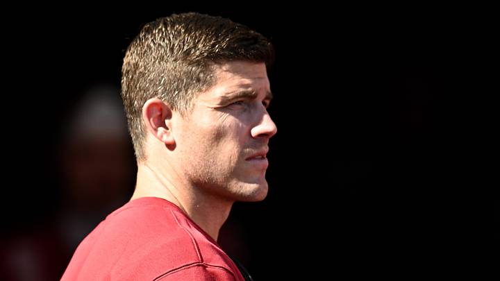 Washington State Cougars head coach Kirby Moore. Washington State Cougars head coach Kirby Moore.