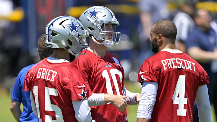 The Cowboys' preseason quarterback battle appears to have taken a surprising turn.