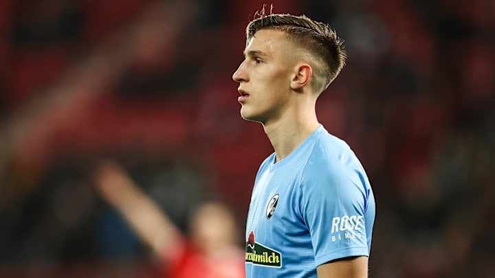 Den Blick fest auf die Zukunft gerichtet: Nico Schlotterbeck.