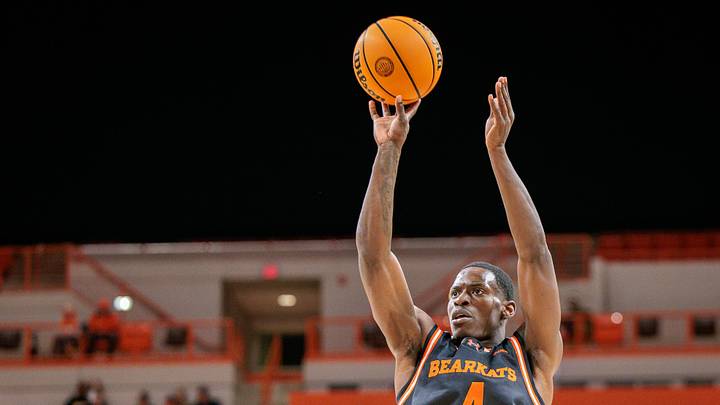 Sam Houston Bearkats guard Kashie Natt. Sam Houston Bearkats guard Kashie Natt.