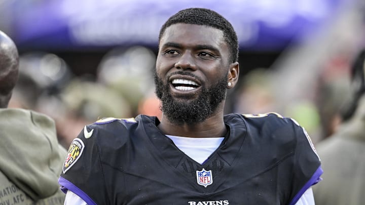 Baltimore Ravens quarterback Tyler Huntley