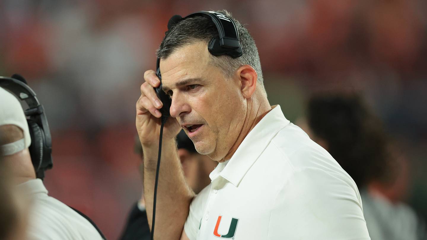 Mario Cristobal makes it clear that Miami's recent lapses on defense are unacceptable