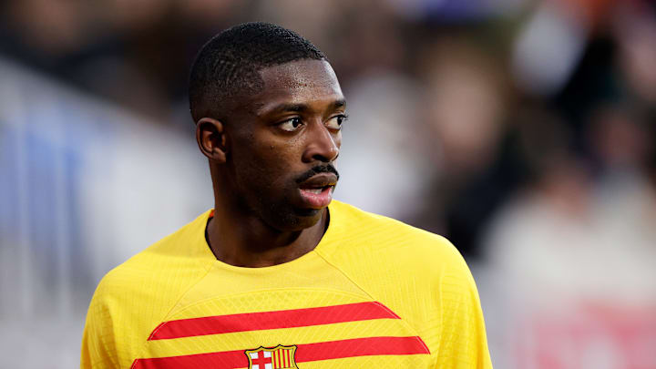 Ousmane Dembélé s'est blessé.