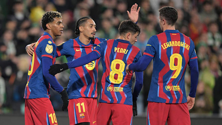 Racing Santander v FC Barcelona - Spanish Copa del Rey