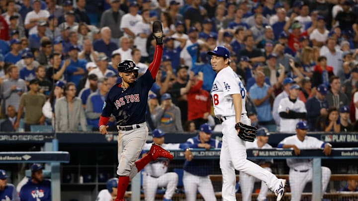 World Series - Boston Red Sox v Los Angeles Dodgers - Game Four