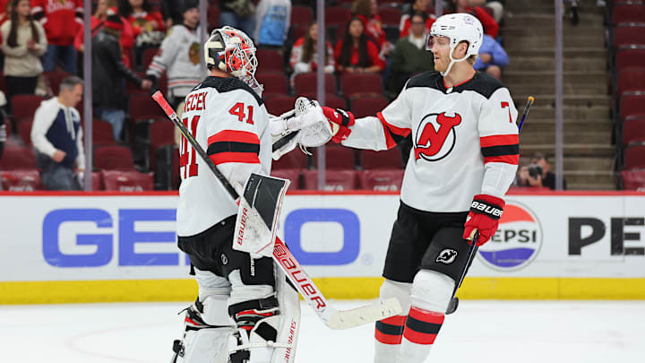 New Jersey Devils v Chicago Blackhawks