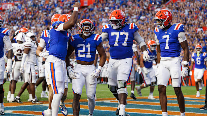 The Florida Gators are looking to build off last week's win over Mississippi State.