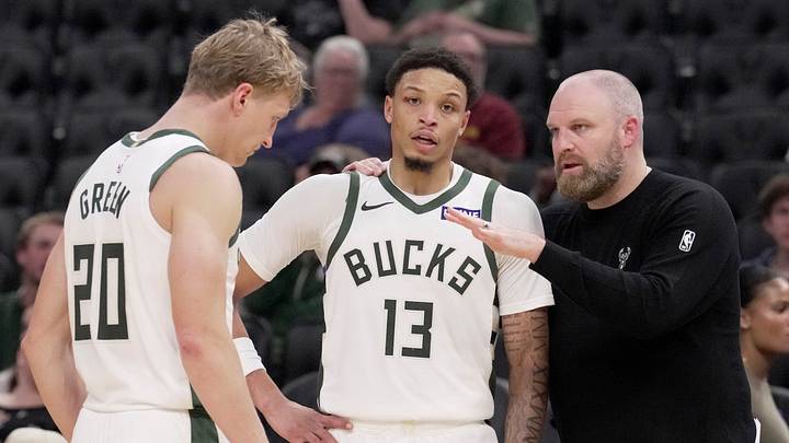 Bucks head coach Taylor Jenkins will look to guard Ryan Rollins (13) to take on more of a leadership role with a young team this season.