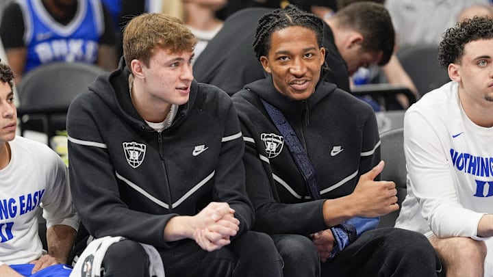 Duke basketball forward Maliq Brown