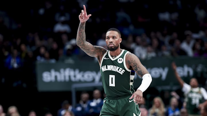 Milwaukee Bucks guard Damian Lillard is a solid prop target on Saturday.