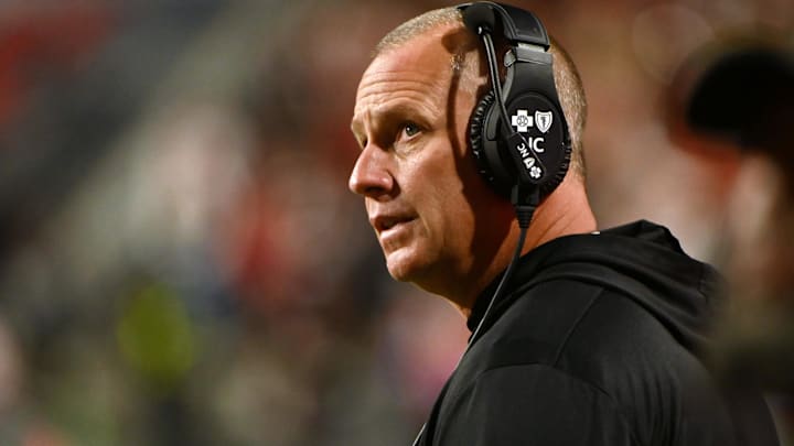 NC State football head coach Dave Doeren