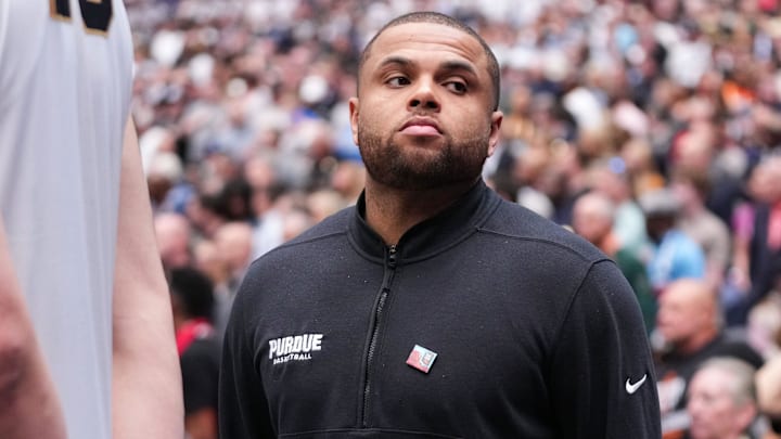 Purdue assistant coach P.J. Thompson.