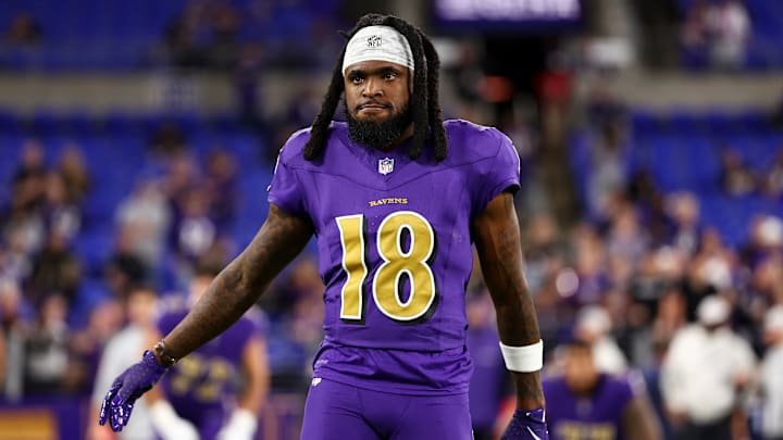 Baltimore Ravens WR Diontae Johnson