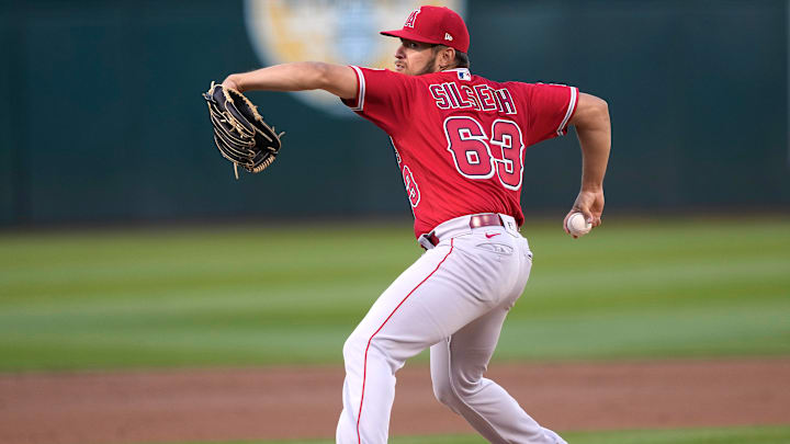 Los Angeles Angels v Oakland Athletics; Chase Silseth