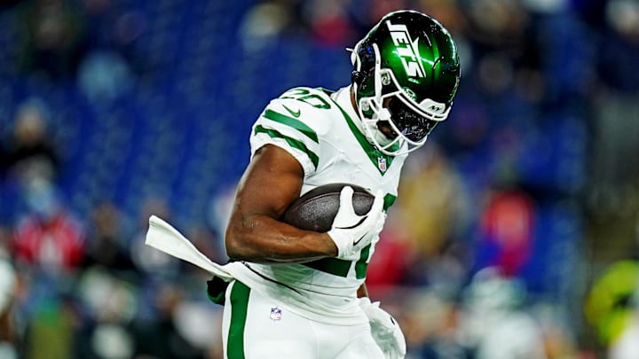 New York Jets running back Breece Hall