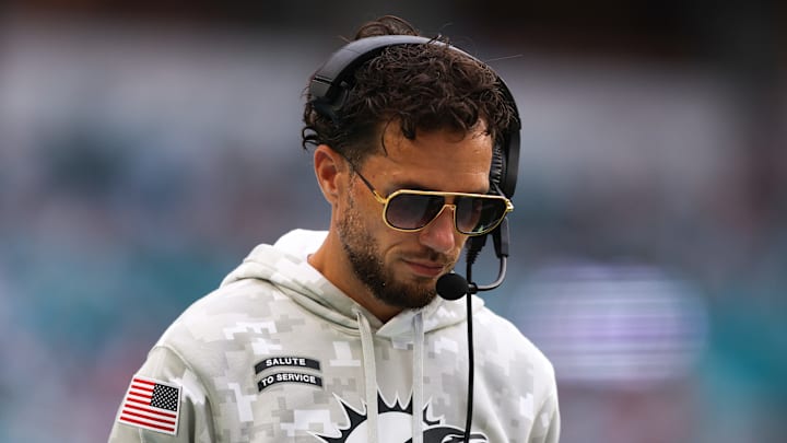 Miami Dolphins head coach Mike McDaniel