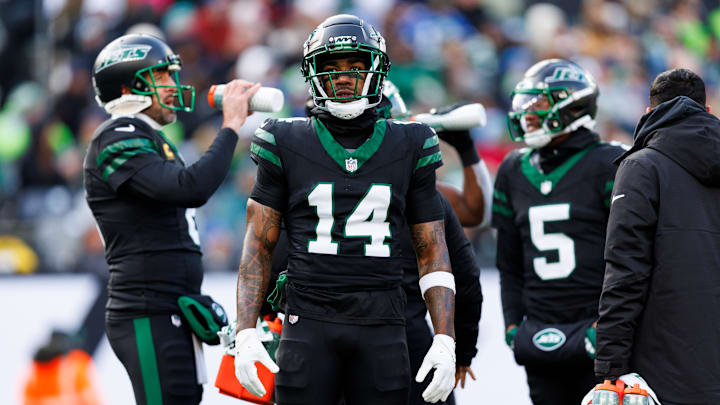 NY Jets wide receiver Malachi Corley