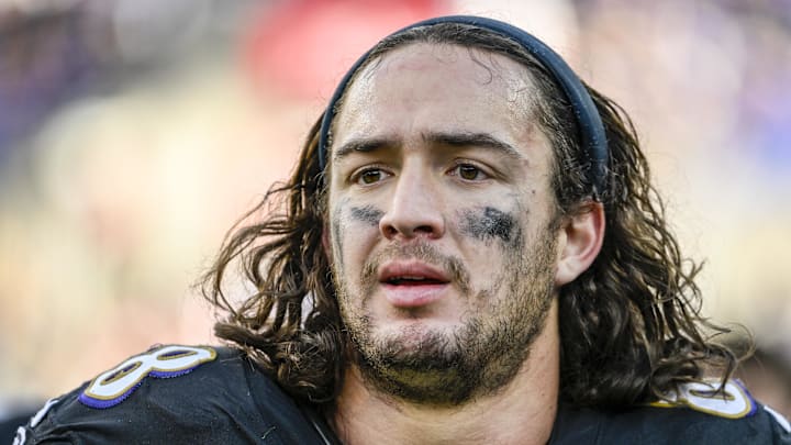 Baltimore Ravens Tight End Charlie Kolar Baltimore Ravens Tight End Charlie Kolar