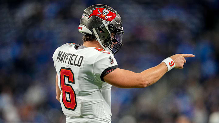 Tampa Bay Buccaneers QB Baker Mayfield called out the Saints ahead of their showdown in Week 8. Tampa Bay Buccaneers QB Baker Mayfield called out the Saints ahead of their showdown in Week 8.