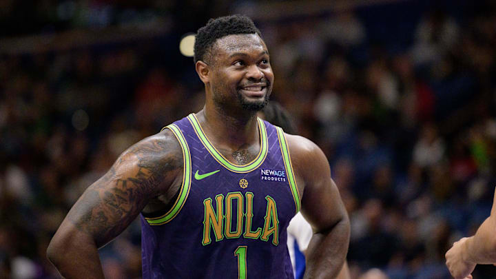 New Orleans Pelicans forward Zion Williamson.