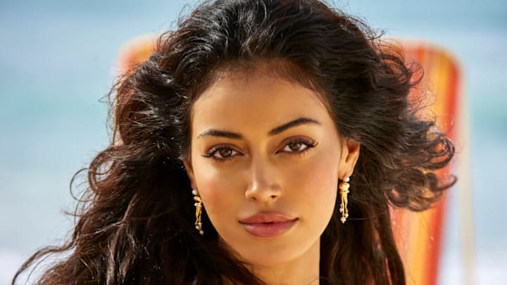 Cindy Kimberly was photographed by Ben Watts in Barbados. Swimsuit by Andi Bagus. Earrings by En Route Jewelry. Cindy Kimberly was photographed by Ben Watts in Barbados. Swimsuit by Andi Bagus. Earrings by En Route Jewelry.