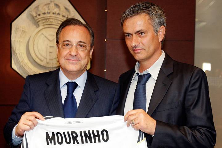 Florentino Pérez, José Mourinho