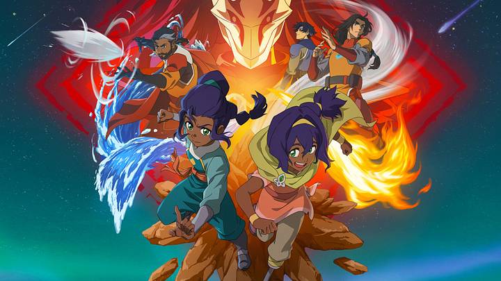 Key Art for Avatar: Seven Havens Season 1, featuring Akshay Khanna as Captain Karthik, Aishu Devan as Nisha, Saheli Khan as Pavi, and Major Curda as Jae, streaming on Paramount+ 2026. Key Art for Avatar: Seven Havens Season 1, featuring Akshay Khanna as Captain Karthik, Aishu Devan as Nisha, Saheli Khan as Pavi, and Major Curda as Jae, streaming on Paramount+ 2026.