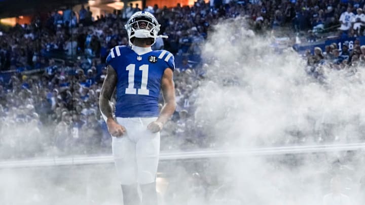 Bet on Michael Pittman Jr. to go over his receptions total against the Titans.