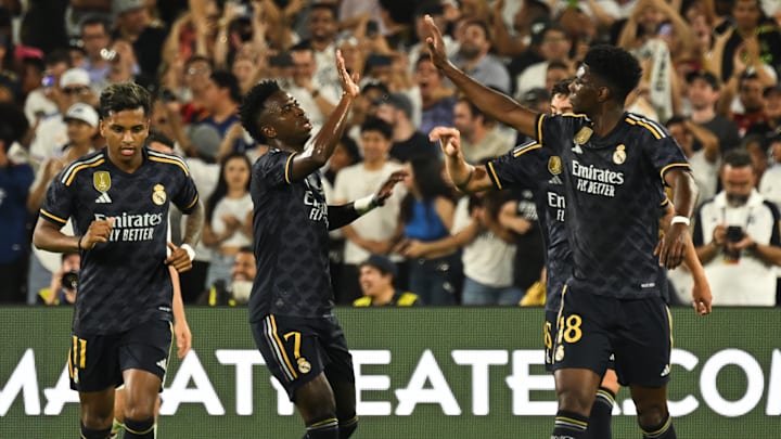 Real Madrid started their pre-season with a win over Milan in Pasadena