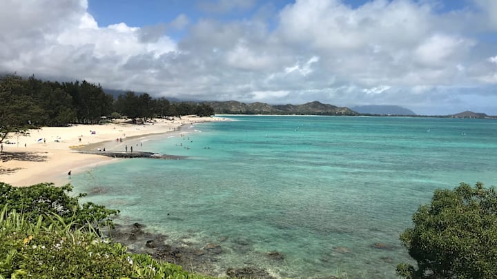 Kailua Beach, a favorite of former President Barack Obama, has earned many accolades including the top beach in the world by \"Dr. Beach.''

Kailua Beach, Hawaii