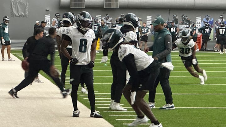 Adoree Jackson (No. 8) is one of more than a dozen Eagles signed to one-year deals this offseason. Adoree Jackson (No. 8) is one of more than a dozen Eagles signed to one-year deals this offseason.