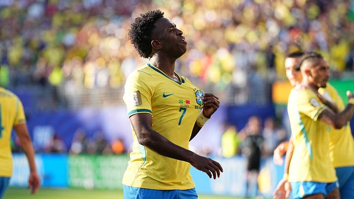 Vinicius Junior sicherte Brasilien am ersten Spieltag einen Punkt Vinicius Junior sicherte Brasilien am ersten Spieltag einen Punkt