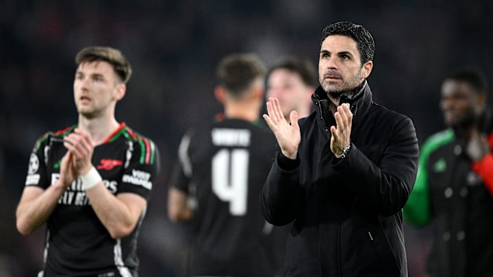 Mikel Arteta struck a confident tone after Arsenal's 7-1 victory over PSV Mikel Arteta struck a confident tone after Arsenal's 7-1 victory over PSV