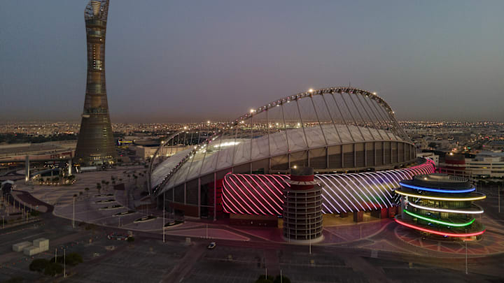 Aerial Views Of FIFA World Cup Qatar 2022 Venues