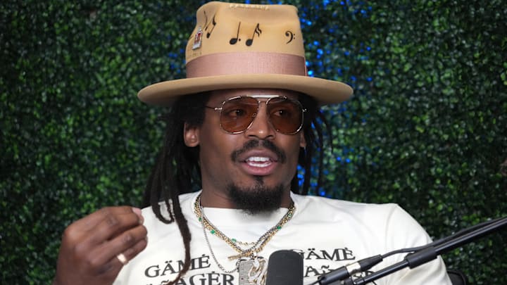 Former Carolina Panthers quarterback Cam Newton.