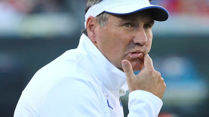 Dan Mullen is out at Florida.

Syndication Gainesville Sun