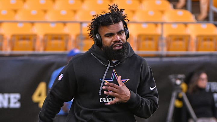 Dallas Cowboys running back Ezekiel Elliott
