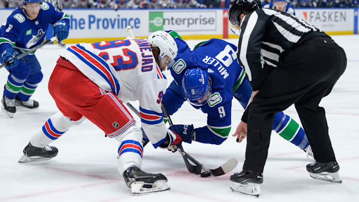 New York Rangers v Vancouver Canucks