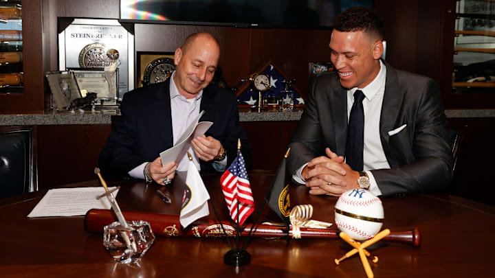 Aaron Judge y Brian Cashman tienen una buena relación